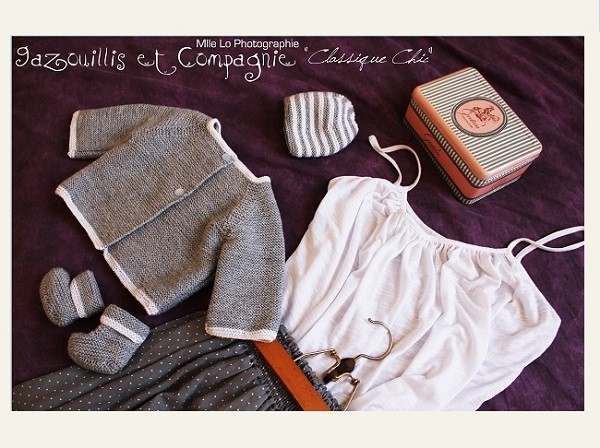 Kit tricot - Bonnet et chaussons pour bébé