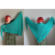 shawl knitting kit-Mérinos Mohair et soie